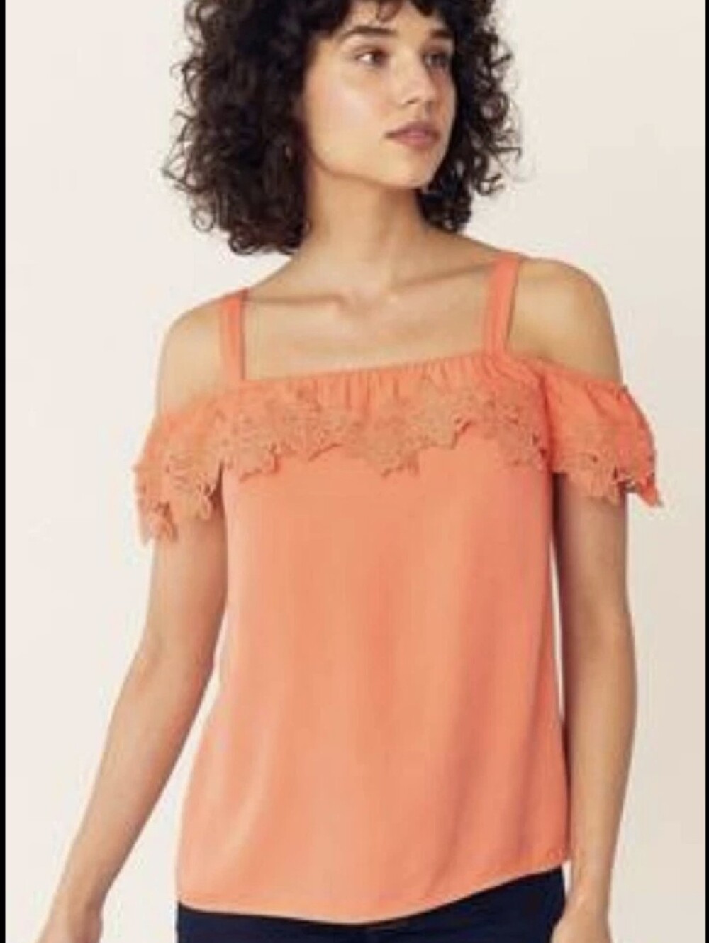 Womens Oasis Cold Shoulder Lace Bloise Size Medium/8 New With Tags